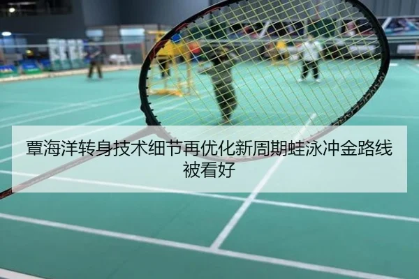 覃海洋转身技术细节再优化新周期蛙泳冲金路线被看好